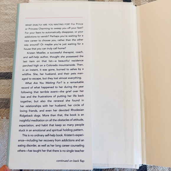 What Are You Waiting For Hardcover Book 2013 Kristen Moeller Self Help Motivate - Picture 5 of 10